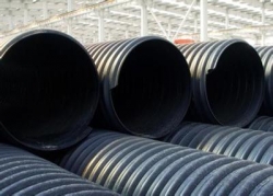 HDPE聚乙烯钢带增强缠绕管