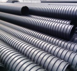 河南HDPE聚乙烯钢带增强缠绕管